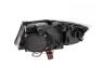 Anzo Driver and Passenger Side Projector Headlights with CCFL Halo and LED Bar (Black Housing, Clear Lens) - Anzo 121335