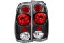 Anzo Driver and Passenger Side G2 Tail Lights (Black Housing, Clear Lens) - Anzo 211065