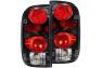 Anzo Driver and Passenger Side Tail Lights (Black Housing, Clear Lens) - Anzo 211129