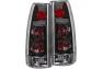 Anzo Driver and Passenger Side Tail Lights (Black Housing, Clear Lens) - Anzo 211144