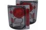 Anzo Driver and Passenger Side Tail Lights (Chrome Housing, Smoke Lens) - Anzo 211153