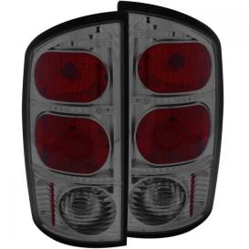 Anzo Driver and Passenger Side Tail Lights (Chrome Housing, Smoke Lens)