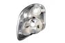 Anzo Driver and Passenger Side G2 Tail Lights (Chrome Housing, Smoke Lens) - Anzo 211176
