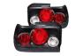Anzo Driver and Passenger Side Tail Lights (Black Housing, Clear Lens) - Anzo 221113