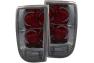 Anzo Driver and Passenger Side Tail Lights (Chrome Housing, Smoke Lens) - Anzo 221174