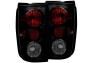 Anzo Driver and Passenger Side Tail Lights (Chrome Housing, Smoke Lens) - Anzo 221184