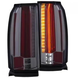 Anzo Driver and Passenger Side LED Tail Lights (Black Housing, Smoke Lens)
