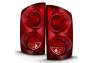 Anzo Driver and Passenger Side Tail Lights (Red /Clear Housing, Red Lens) - Anzo 311309