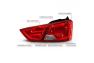 Anzo Driver and Passenger Side LED Tail Lights (Chrome Housing, Clear Lens) - Anzo 321346