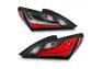 Anzo Driver and Passenger Side LED Tail Lights (Black Housing, Smoke Lens) - Anzo 321347
