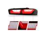 Anzo Driver and Passenger Side LED Tail Lights (Black Housing, Red/Clear Lens) - Anzo 321349