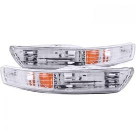 Anzo Driver and Passenger Side Parking Lights (Chrome Housing, Clear Lens)