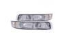 Anzo Driver and Passenger Side Parking Lights (Chrome Housing, Clear Lens) - Anzo 511064