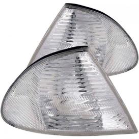 Anzo Driver and Passenger Side Corner Lights (Chrome Housing, Clear Lens)
