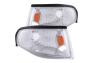 Anzo Driver and Passenger Side Corner Lights (Chrome Housing, Clear Lens) - Anzo 521016