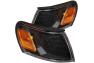 Anzo Driver and Passenger Side Corner Lights (Black Housing, Clear Lens) - Anzo 521036