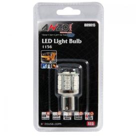 Anzo 1156 Red LED Replacement Bulb With 24 LEDs