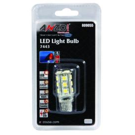 Anzo 7443 White LED Replacement Bulb With 18 SMDs