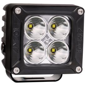 3" x 3" Rugged Vision Off Road LED High Power Spot Light w/ Harness