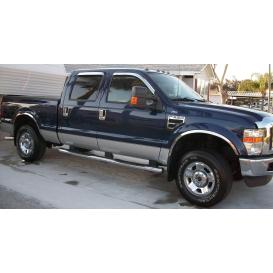 2" Polished Fender Trim Set