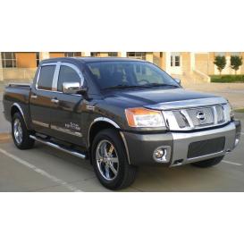 2" Polished Fender Trim Set