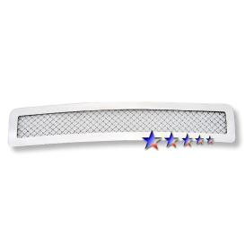 APS 1-Pc Chrome Polished 2.5mm Wire Mesh Lower Bumper Grille