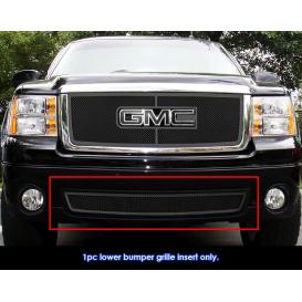 APS 1-Pc Black Powder Coated 1.8mm Wire Mesh Lower Bumper Grille