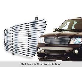 APS 1-Pc Silver Hairline Horizontal Billet Main Upper Grille