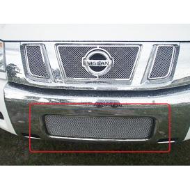 APS 1-Pc Chrome Polished 1.8mm Wire Mesh Lower Bumper Grille