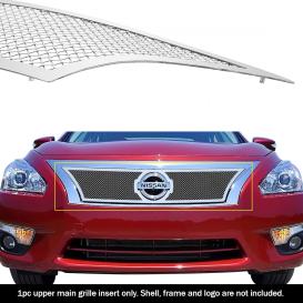 APS 1-Pc Chrome Polished 1.8mm Wire Mesh Main Upper Grille