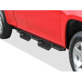  1999-2007 Chevrolet Silverado APS Square Tube Drop Style Matte Black Nerf Bars