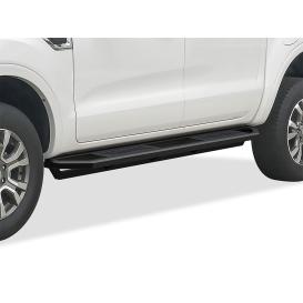  2019-2023 Ford Ranger APS Square Tube Matte Black Side Armors