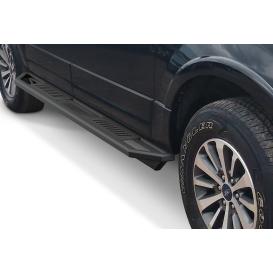 2007-2017 Ford Expedition APS Square Tube Matte Black Side Armors