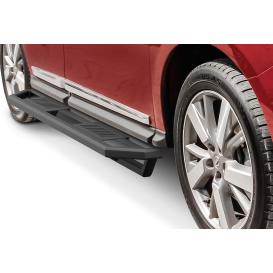  2014-2016 INFINITI QX60 APS Square Tube Matte Black Side Armors
