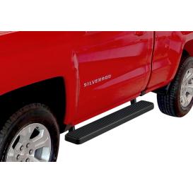 1999-2016 Chevrolet Silverado APS 5" iStep Door-to-Door Black Running Boards
