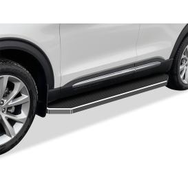 6" H-Series Door-to-Door Polished Running Boards