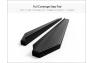 APS H-Series Flat Style Door-to-Door Black Running Boards - APS IB06RIB6H