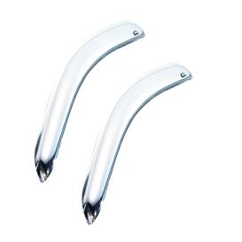 AVS Chrome Ventvisor Window Deflectors - 2 Pieces