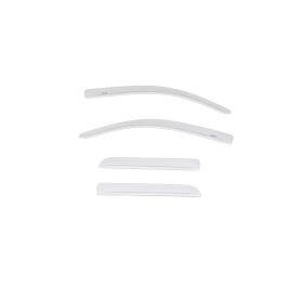  2015-2018 Chevrolet Silverado AVS Silver Ice Metallic Low Profile Ventvisor - Color Match - 4 Pieces