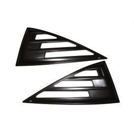  1998-2011 Ford Ranger AVS Black/Paintable  Louvered Style Aeroshade Window Cover