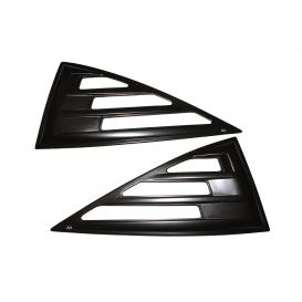 AVS Black Cut-Out Style Aeroshade Window Cover