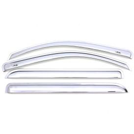  2002-2010 Ford Explorer AVS Chrome Ventvisor Side Window Vent