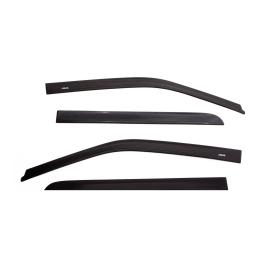  2015-2019 Chevrolet Colorado AVS Matte Black Ventvisor Low Profile Window Deflectors - 4 Pieces
