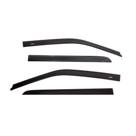 AVS Matte Black Ventvisor Low Profile Window Deflectors - 4 Pieces