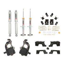 Front And Rear Complete Lowering Kit With Street Performance Shocks