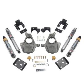 Front And Rear Complete Lowering Kit With Street Performance Shocks