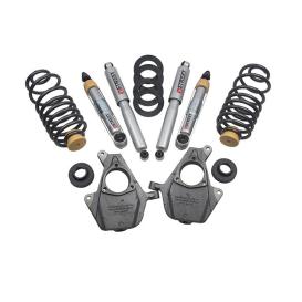Front And Rear Complete Lowering Kit With Street Performance Shocks