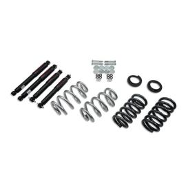 1997-2002 Ford Expedition Belltech Front And Rear Complete Lowering Kit With Nitro Drop 2 Shocks