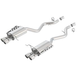 Borla S-Type Axle-Back Exhaust System with Dual Split Rear Exit