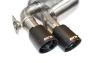 Borla S-Type Axle-Back Exhaust System with Dual Split Rear Exit - Borla 11920CFBA
